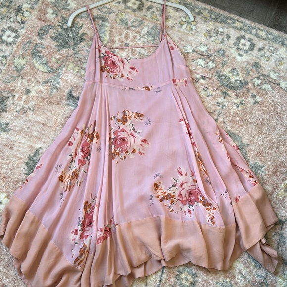 Free People Faded In Bloom Mini Floral Dress - Picture 8 of 11